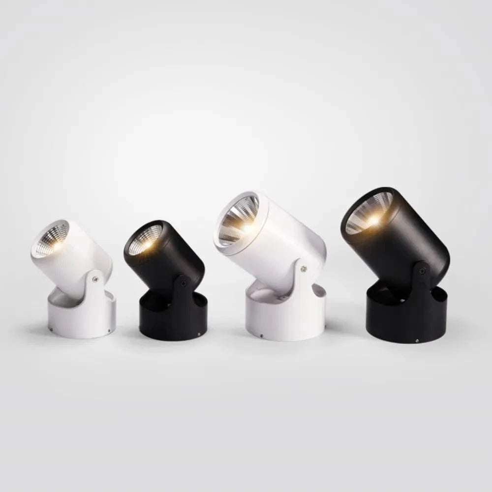 Spot LED Dimmable Rotatif de Haute Qualité Monté en Surface | Marco Lucetti BLANC / 6000K / 15W à intensité variable