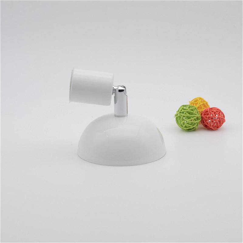 Spot LED directionnel pour plafond et mur - Disponible en noir, blanc ou chromé | Marco Lucetti Blanc / 8cm