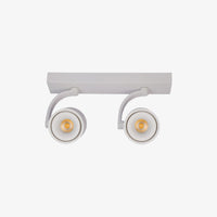 Spot LED Double Conique Pivotant - Royer | Marco Lucetti Chaude / 2X12W - Dimmable / Blanc