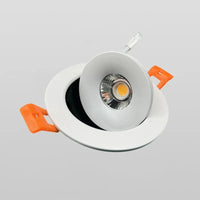 Spot Led Downlight encastré plafonnier 7W12W18W24W Dimmable - Collection LuminaFlex | Marco Lucetti BLANC / Non dimmable / Blanc froid | 10W