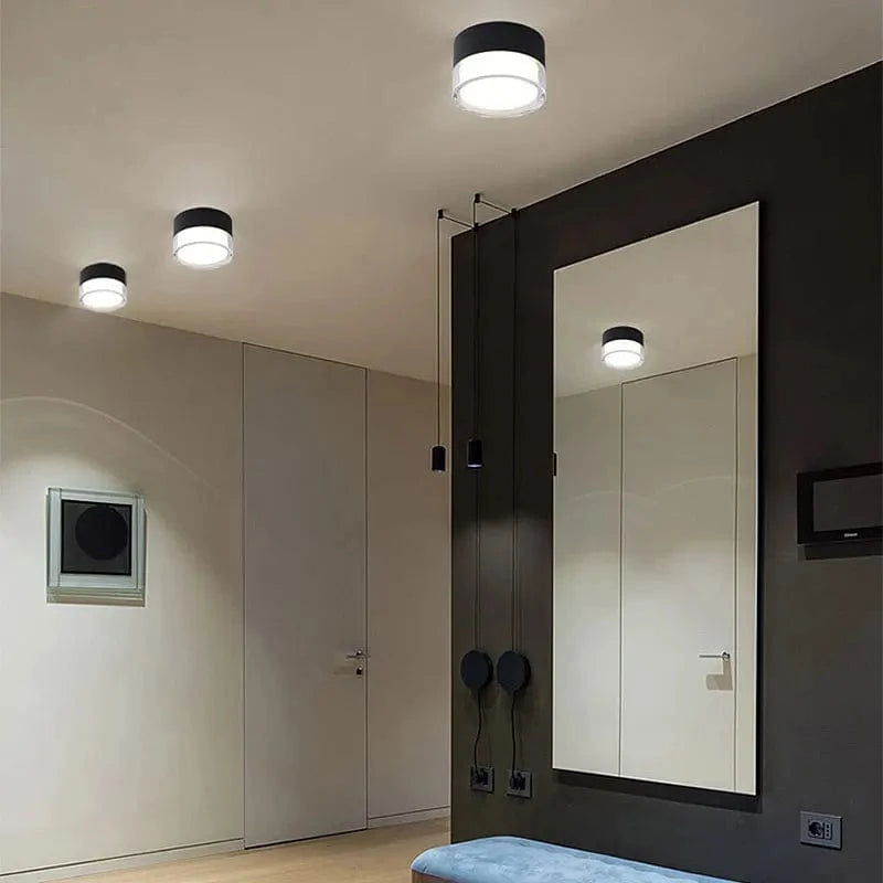 Spot LED Downlight monté en Surface plafonnier nordique - Variétés de 5W à 24W | Marco Lucetti