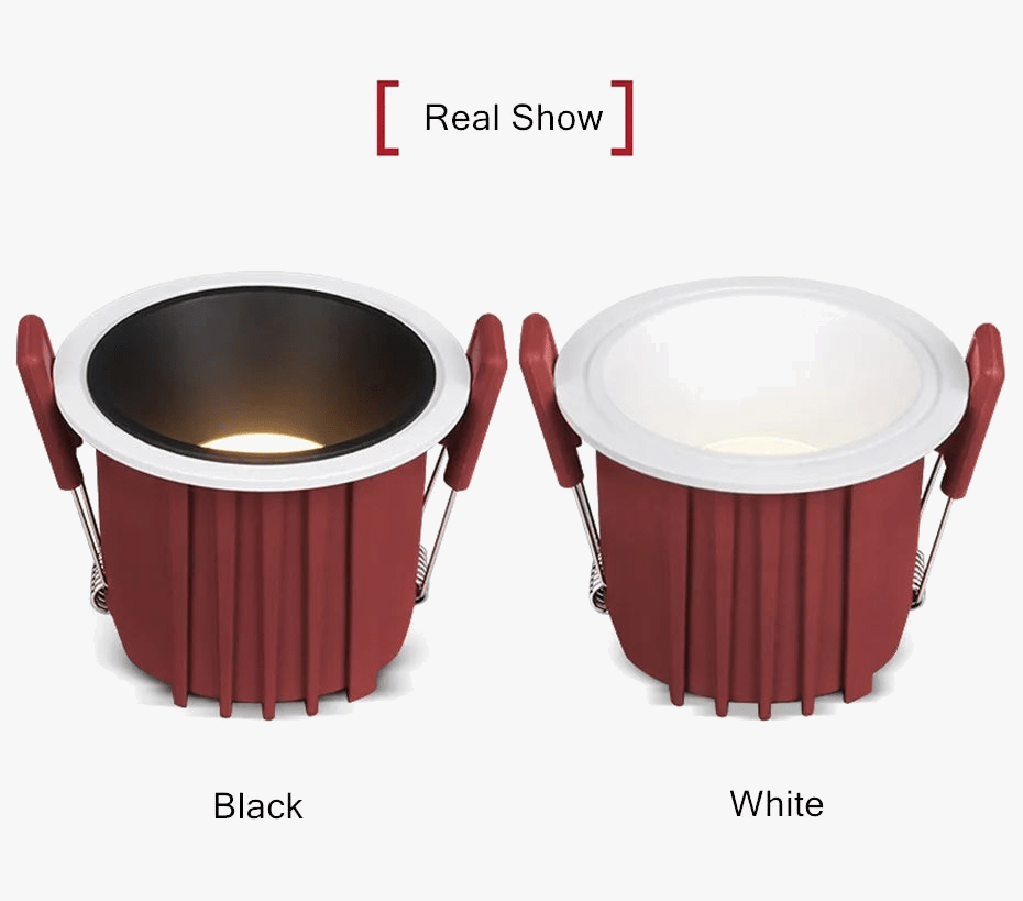 Spot LED en Aluminium Anti-Éblouissement Encastré pour Maison - Éclairage Premium | Marco Lucetti