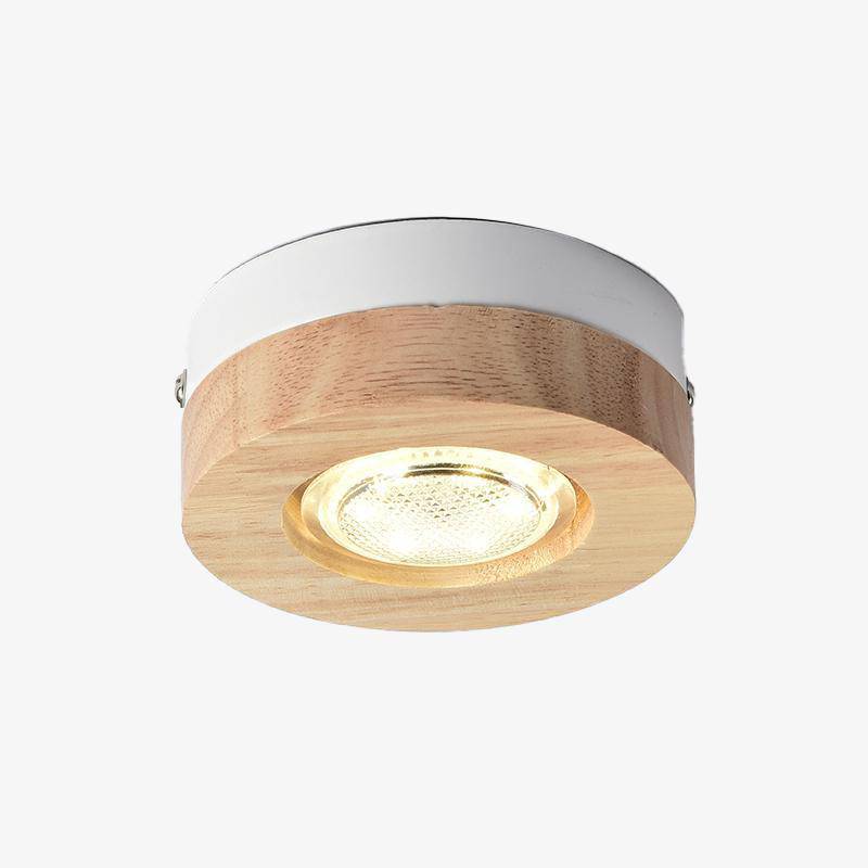 Spot LED en bois Botimi - Rond | Marco Lucetti