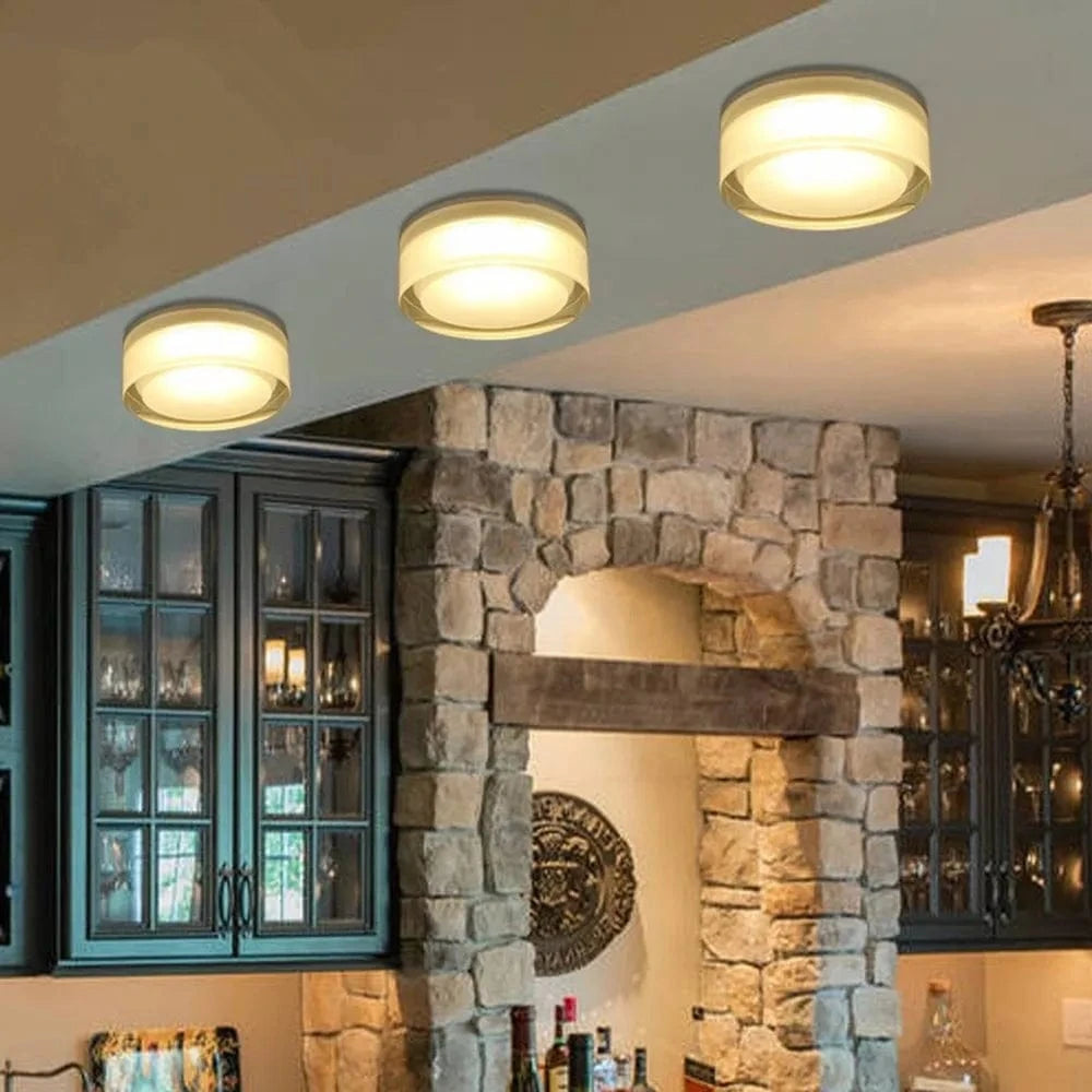 Spot LED en cristal encastré pour une décoration élégante de la maison | Marco Lucetti