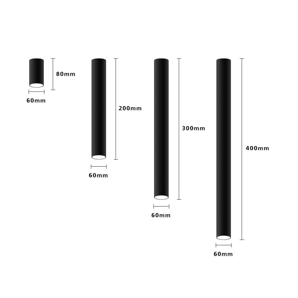 Spot LED en tube doré Grover | Marco Lucetti