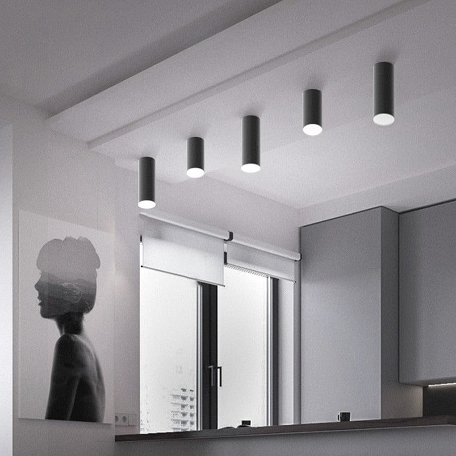 Spot LED en tube doré Grover | Marco Lucetti