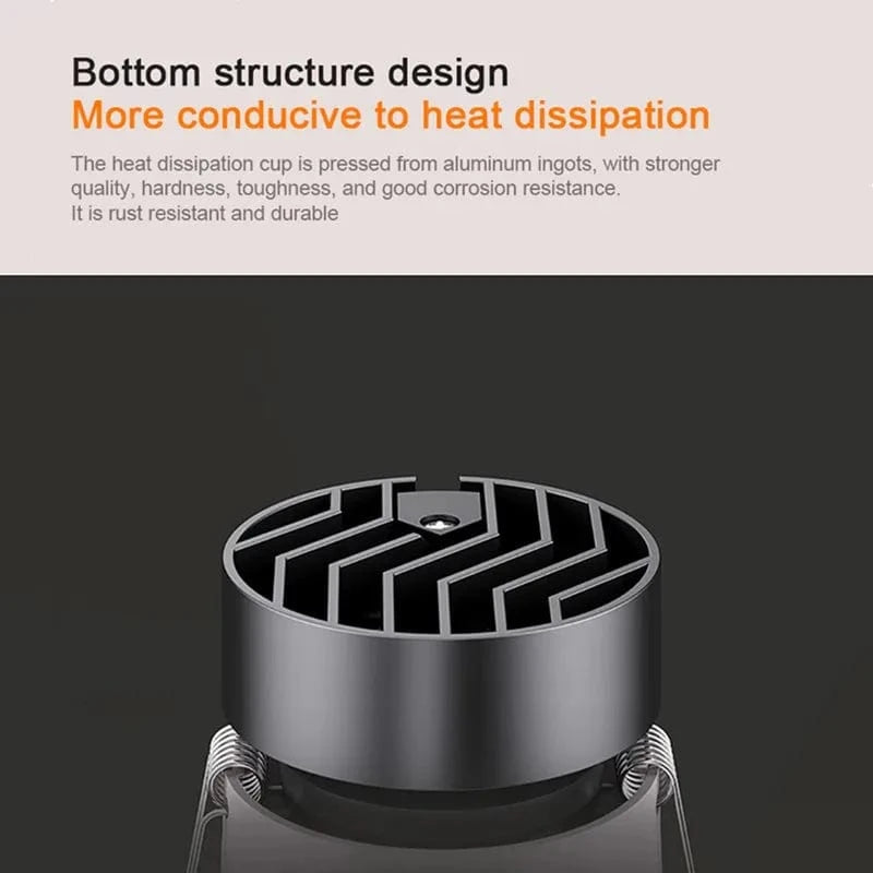 Spot LED encastrable anti-éblouissement avec intensité ajustable | Marco Lucetti