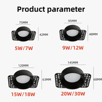 Spot LED encastrable au plafond : technologie COB haut de gamme | Marco Lucetti