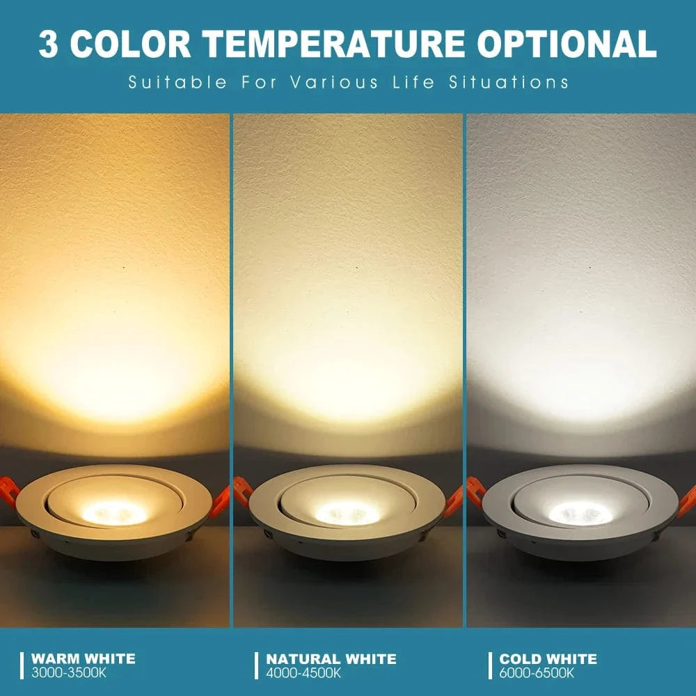 Spot LED Encastrable Brillant pour Intérieur | Marco Lucetti