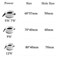 Spot LED encastrable Elvia Hyper-Lumière | Marco Lucetti