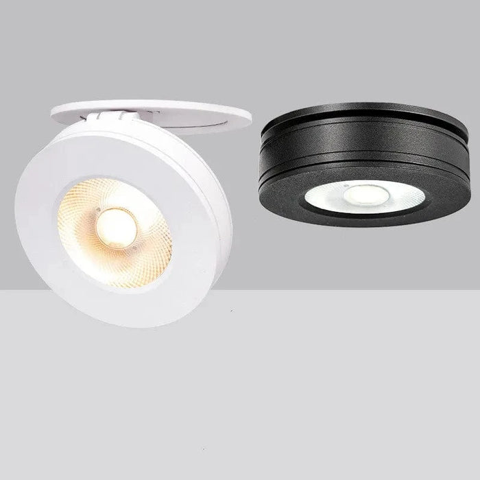 Spot LED encastrable pivotant - Intérieur | Marco Lucetti 4000k / 7w / Noir