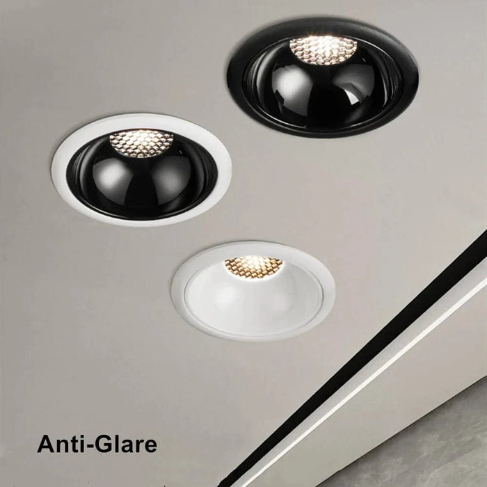 Spot LED encastrable plafond exclusif nid d'abeille sans éblouissement. | Marco Lucetti