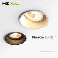 Spot LED encastrable rond anti-éblouissement et réglable - Design décoratif. | Marco Lucetti