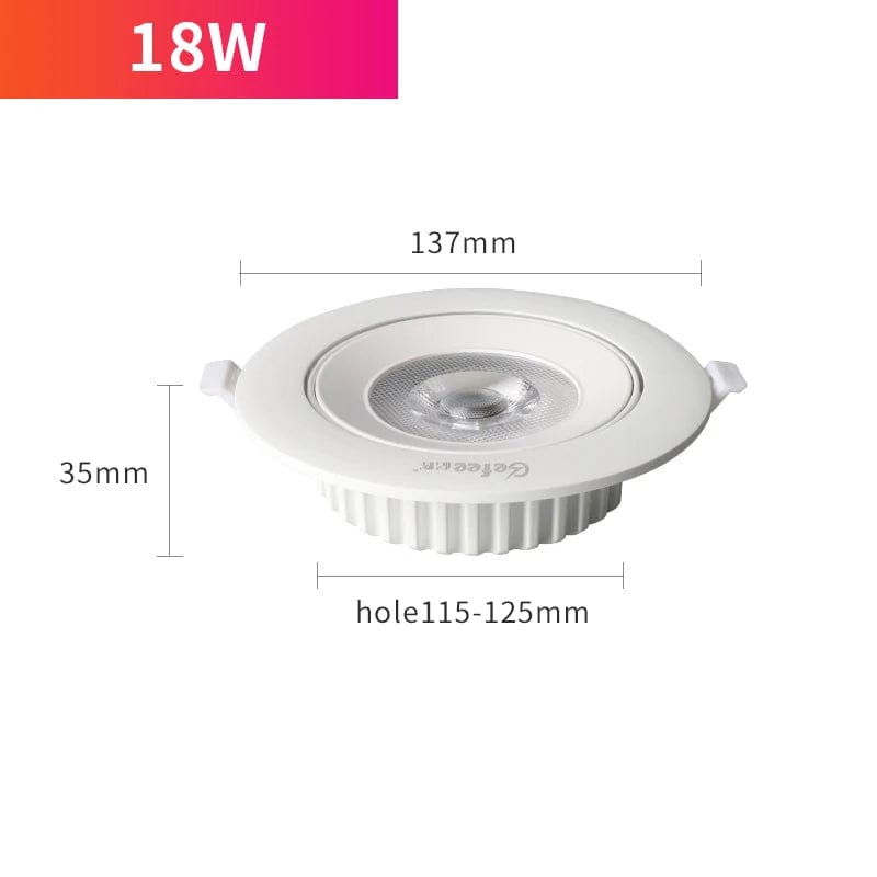 Spot LED encastrable rond pour salle de bain - Illuminez votre espace | Marco Lucetti