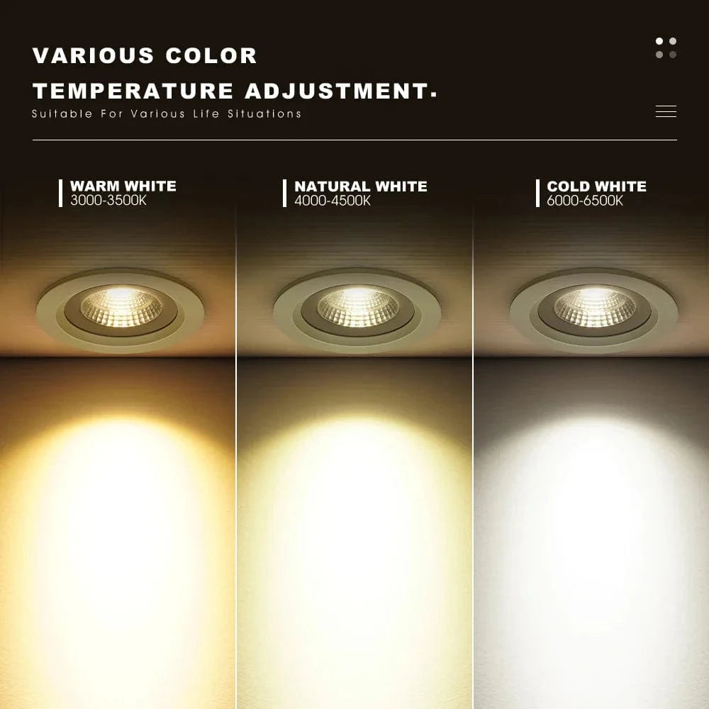 Spot LED encastrable SmartBeam ™ pour un éclairage intérieur optimal | Marco Lucetti