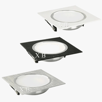 Spot LED encastré carré - Lumières 3W 5W 7W 9W 12W LED pour cuisine, maison, bureau et salon | Marco Lucetti