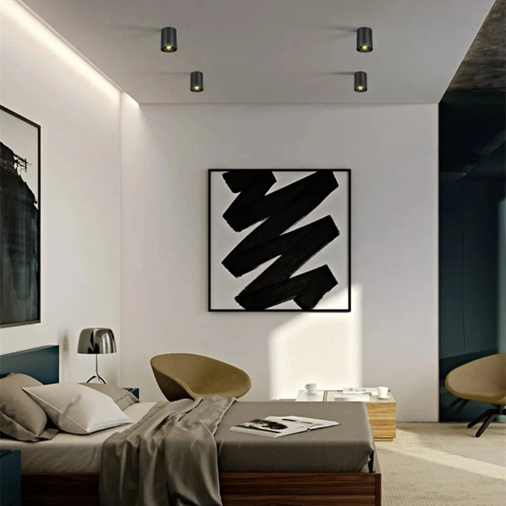 Spot LED GU10 Réglable Monté en Surface pour Plafond - Illuminez Votre Espace | Marco Lucetti