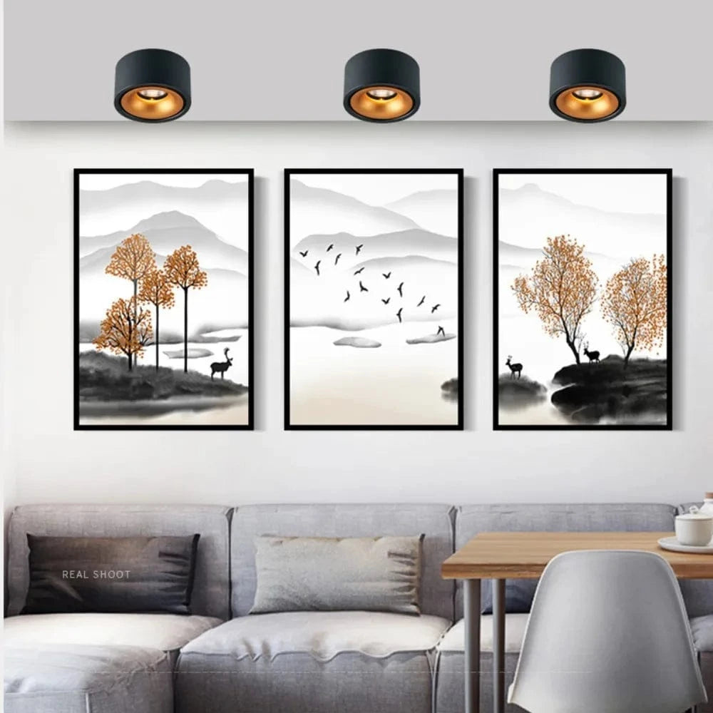 Spot LED InfiniGlow anti-éblouissant avec intensité réglable - Montage en surface | Marco Lucetti