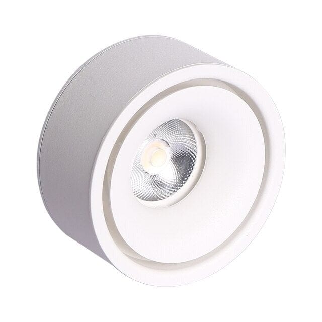Spot LED moderne en métal Lory | Marco Lucetti Blanc / 12W / Naturelle - Dimmable