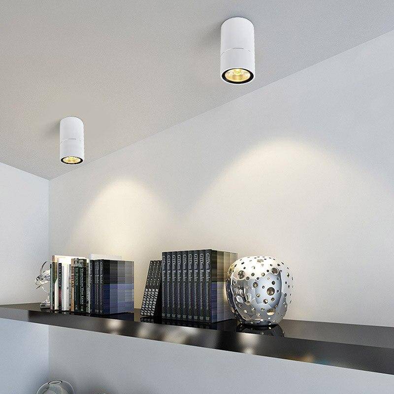 Spot LED moderne Loft - Trait Argenté | Marco Lucetti