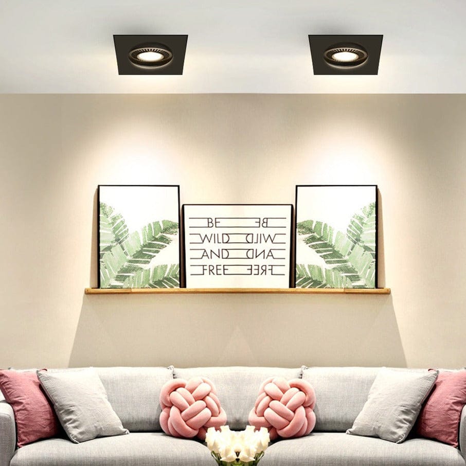 Spot LED moderne rotatif 360° - Solal Square Base | Marco Lucetti