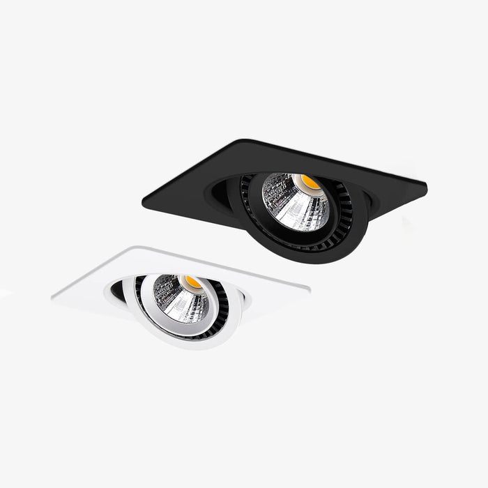Spot LED moderne rotatif 360° - Solal Square Base | Marco Lucetti