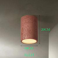 Spot LED nordique Wabi-sabi en résine pour un éclairage élégant et moderne dans la maison | Marco Lucetti H