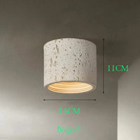 Spot LED nordique Wabi-sabi en résine pour un éclairage élégant et moderne dans la maison | Marco Lucetti S4