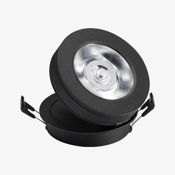 Spot LED Orientable 360° | Marco Lucetti Noir / 3W / Chaude