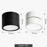 Spot LED pliable PULSE : Montage surface, Réglage rotatif, Éclairage intérieur | Marco Lucetti