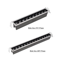 Spot LED rectangulaire encastrable Balvin Ultra-Design | Marco Lucetti