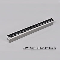 Spot LED rectangulaire encastrable Balvin Ultra-Design | Marco Lucetti