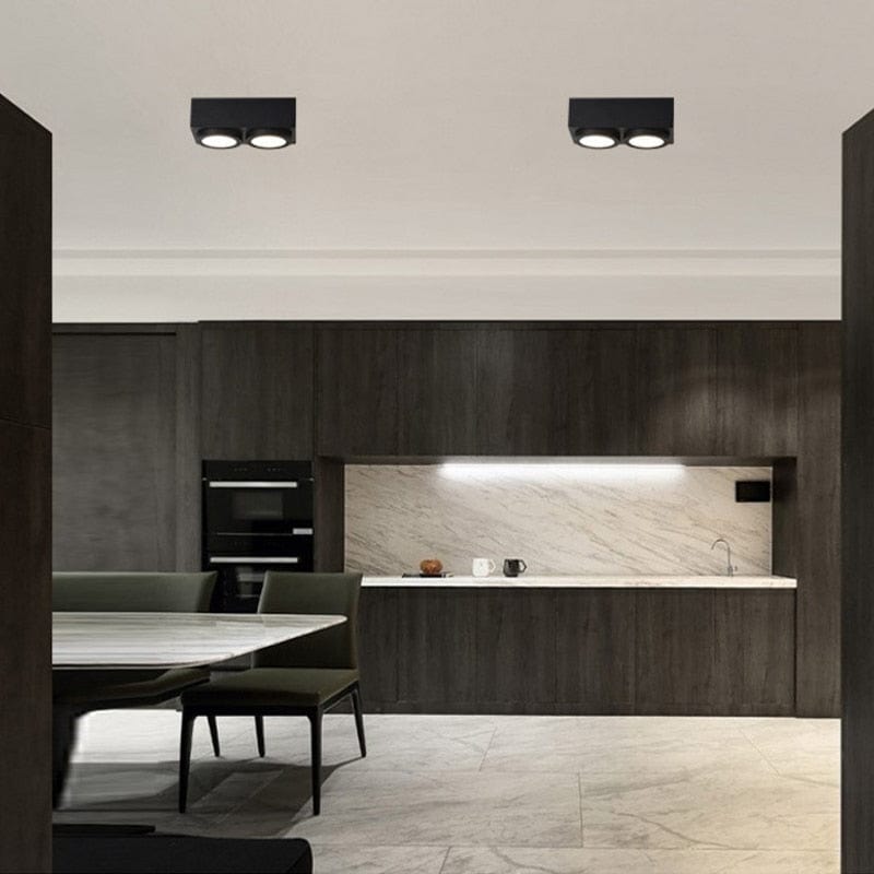 Spot LED Rectangulaire Moderne - 2 Lampes Connie | Marco Lucetti