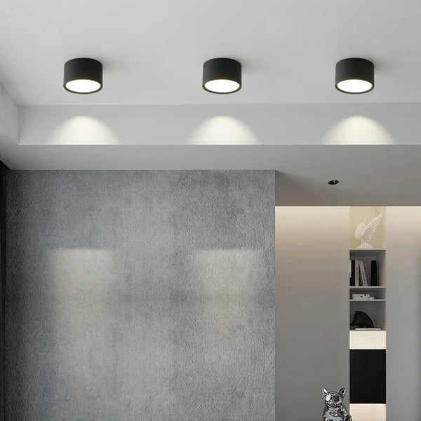 Spot LED rond en métal - Luminance Moderne | Marco Lucetti