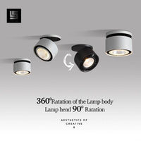 Spot LED rond Loft 360° Rotation | Marco Lucetti