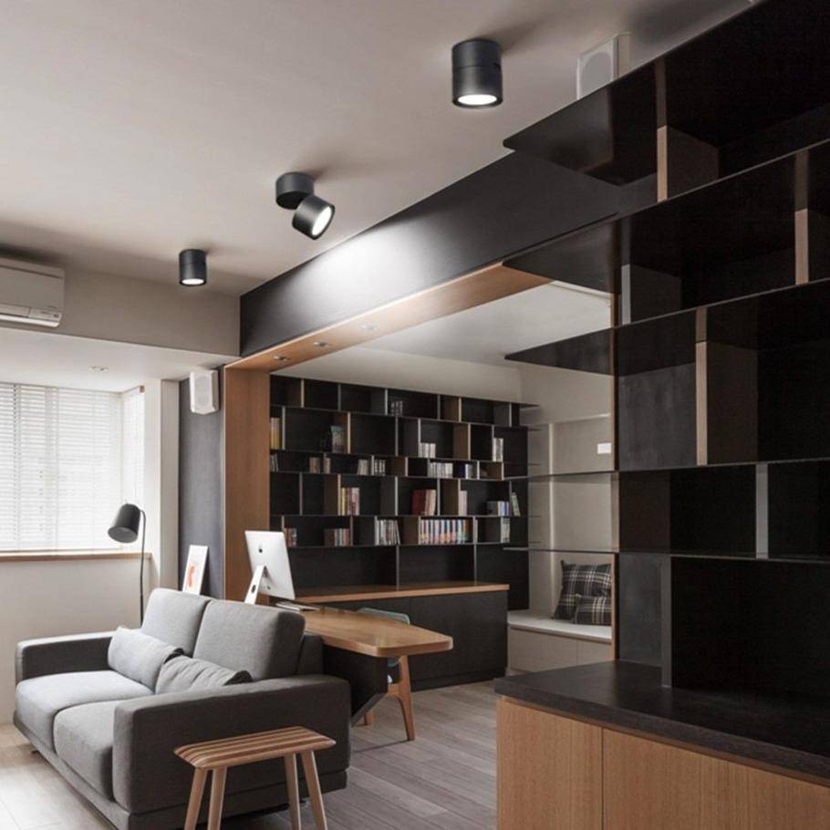 Spot LED rond orientable pour un style Loft contemporain | Marco Lucetti