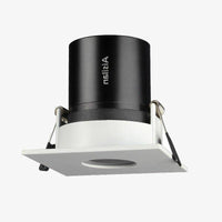 Spot LED Rond Ultra-Fin | Marco Lucetti Carré / Blanc / Froide