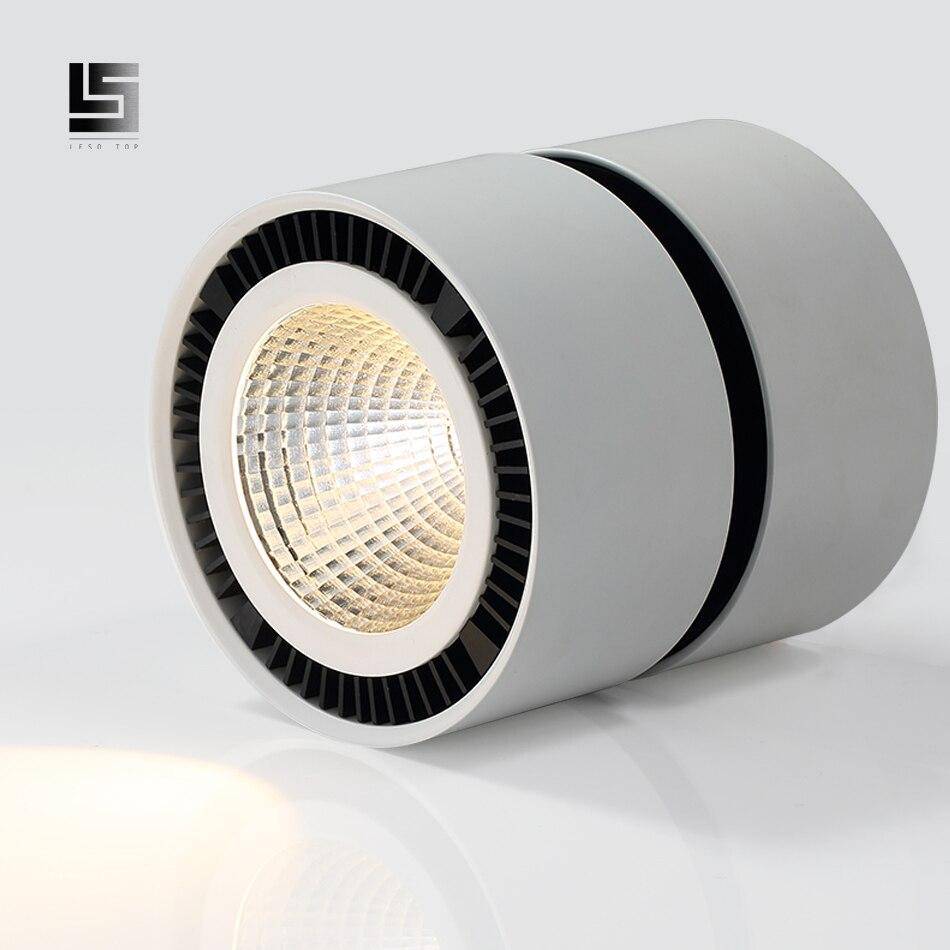 Spot LED Rotatif 360° | Marco Lucetti Noir / Naturelle