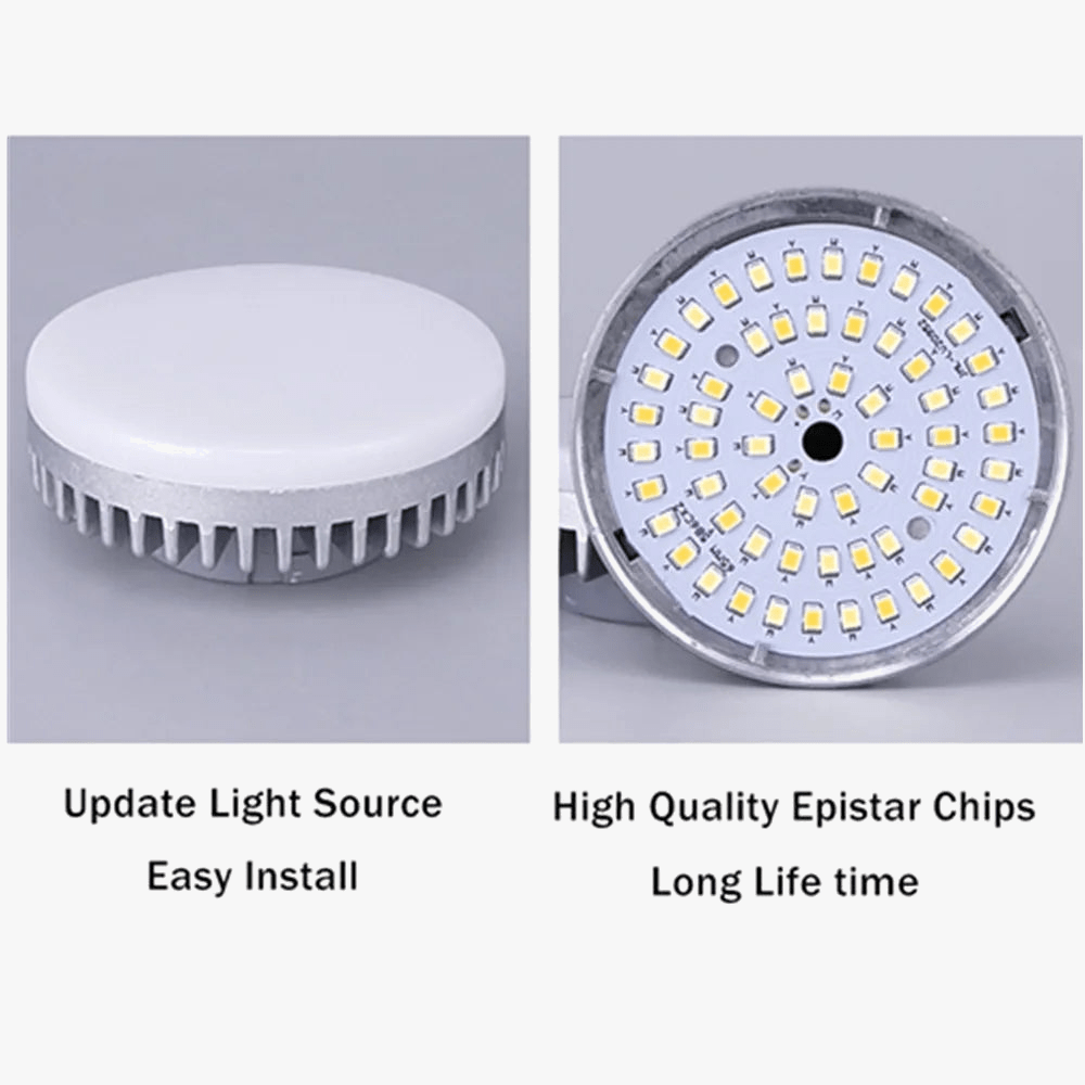 Spot LED Surface montés lampe GX53 remplaçable rotative LED éclairage moderne intérieur | Marco Lucetti