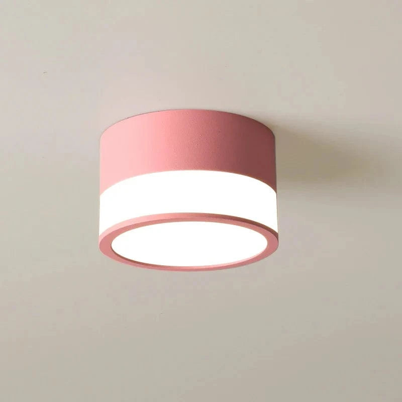 Spot LED Surface Mount pour un Éclairage Moderne et Élégant dans Votre Salon, Votre Cuisine ou Votre Magasin | Marco Lucetti Rose / Blanc Naturel / 18W