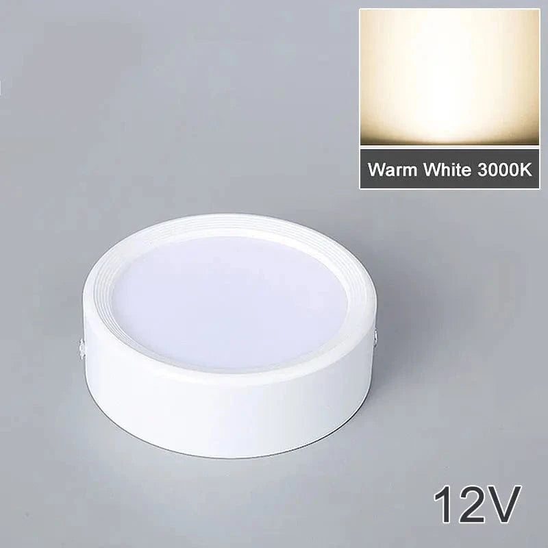 Spot LED UltraSlim sans fil | Marco Lucetti Corps blanc-3000K / 5W 12V