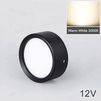 Spot LED UltraSlim sans fil | Marco Lucetti Corps noir-3000K / 5W 12V