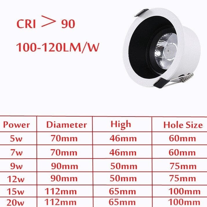 Spot LED Vyshe : Moderne, Dimmable, Angle Réglable | Marco Lucetti