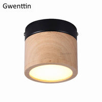 Spot LED Wooden Cylinder | Marco Lucetti