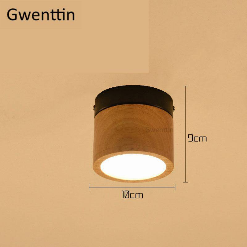 Spot LED Wooden Cylinder | Marco Lucetti
