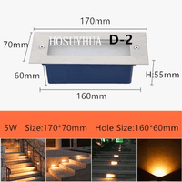 Spot luminaire encastré pour escalier sol LED 3W 5W IP65 - Éclairage extérieur pour jardin et paysage | Marco Lucetti