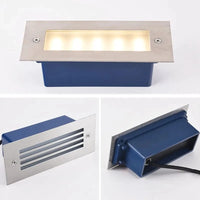 Spot luminaire encastré pour escalier sol LED 3W 5W IP65 - Éclairage extérieur pour jardin et paysage | Marco Lucetti