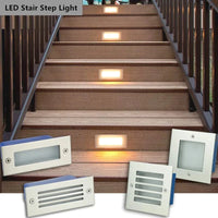 Spot luminaire encastré pour escalier sol LED 3W 5W IP65 - Éclairage extérieur pour jardin et paysage | Marco Lucetti