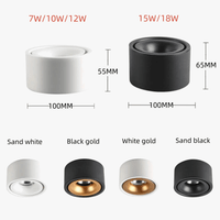Spot lumineux LED anti-éblouissement Surface Mount | Marco Lucetti