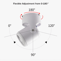 Spot lumineux LED coloré pour un plafond éclatant | Marco Lucetti